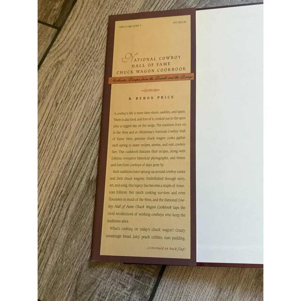 The National Cowboy Hall of Fame Chuckwagon Cookbook : Authentic Recipes from...